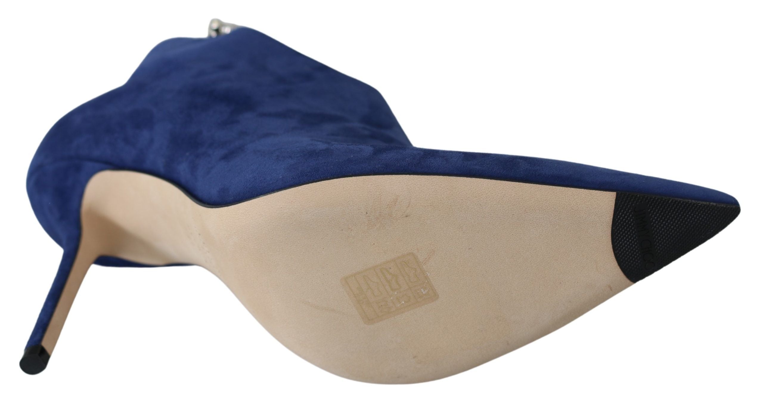Chaussures bottes Blaize 100 en cuir bleu Pop