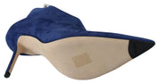 Chaussures bottes Blaize 100 en cuir bleu Pop