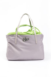 Gray Polyester Women Shoulder Bag
