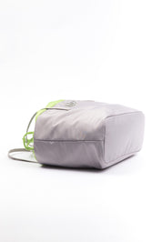 Gray Polyester Women Shoulder Bag