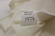 Robe de thé blanche dos nu longueur genou