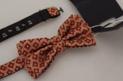 Multicolor Silk Adjustable Neck Papillon Men Bow Tie