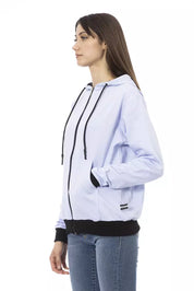 Pull en coton violet