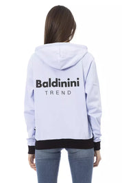 Pull en coton violet