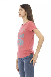 Hauts et t-shirts en coton rose