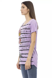 Hauts et t-shirts en coton violet