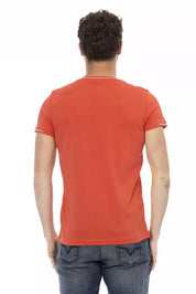 T-shirt en coton orange