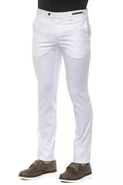 Jean et pantalon en coton blanc