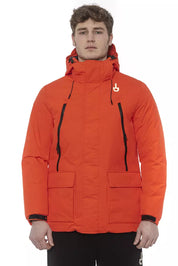 Veste en polyester rouge