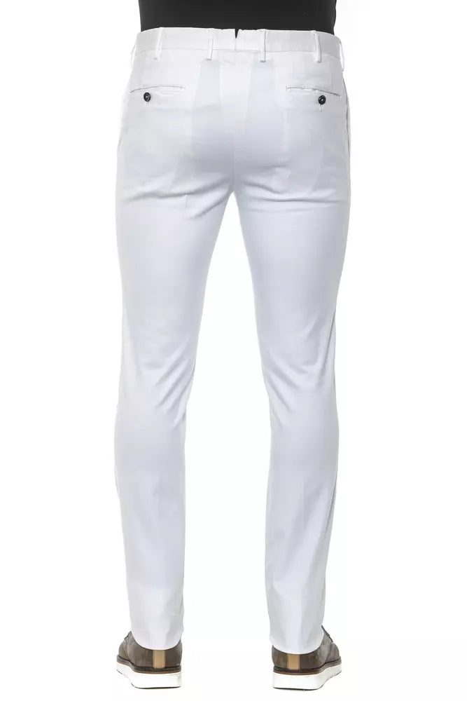Jean et pantalon en coton blanc
