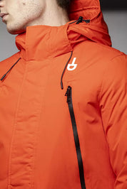 Veste en polyester rouge
