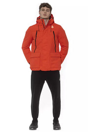 Veste en polyester rouge