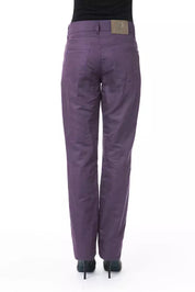 Jean et pantalon en coton violet