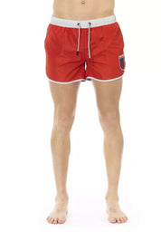 Maillots de bain en polyester rouge