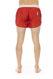 Maillots de bain en polyester rouge