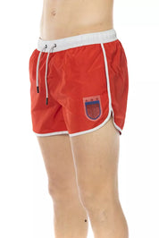 Maillots de bain en polyester rouge