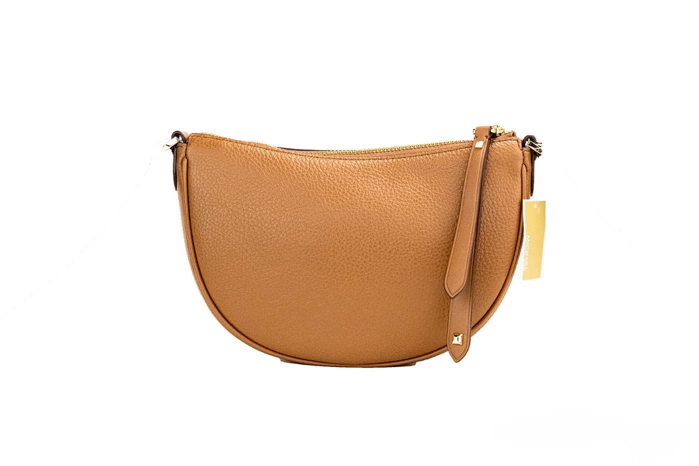 Dover Petit bagage en cuir grainé demi-lune sac à bandoulière sac à main
