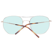 Rose Gold Metal Sunglasses