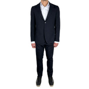 Navy Wool Men's Suit