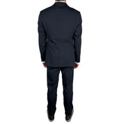 Navy Wool Men's Suit