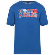 Light Blue Cotton Men T-Shirt
