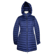 Blaue Nylonjacken und -mäntel