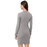 Brown Cotton Women Dress