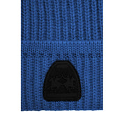 Blue Acrylic Men Beanie