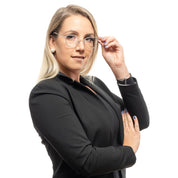 Pink Metal Glasses (Frames)