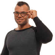 Olive Plastic Glasses (Frames)