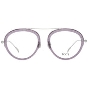 Purple Metal & Leather Glasses (Frames)