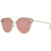 Rose Gold Metal & Plastic Sunglasses