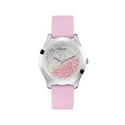 Multicolor Rubber Dress Watch