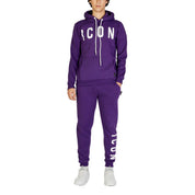 Purple Cotton Hoodie