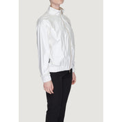 White Polyester Jackets & Coat