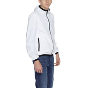 White Polyester Jackets & Coat