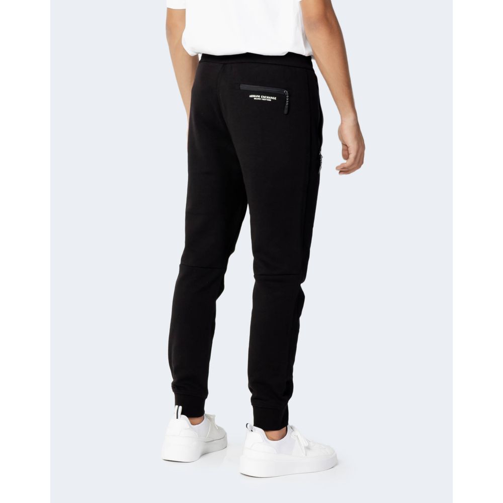 Black Cotton Joggers (Workout Pants)