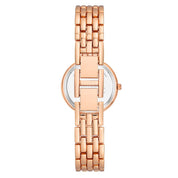 Multicolor Metal Dress Watch