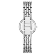 Silver Metal Dress Watch