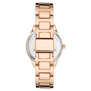Multicolor Metal Dress Watch