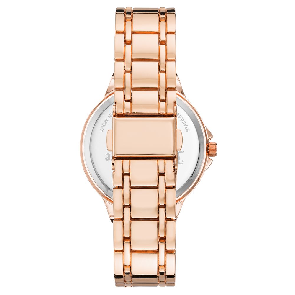 Multicolor Metal Dress Watch