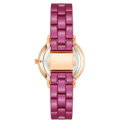Multicolor Metal Dress Watch