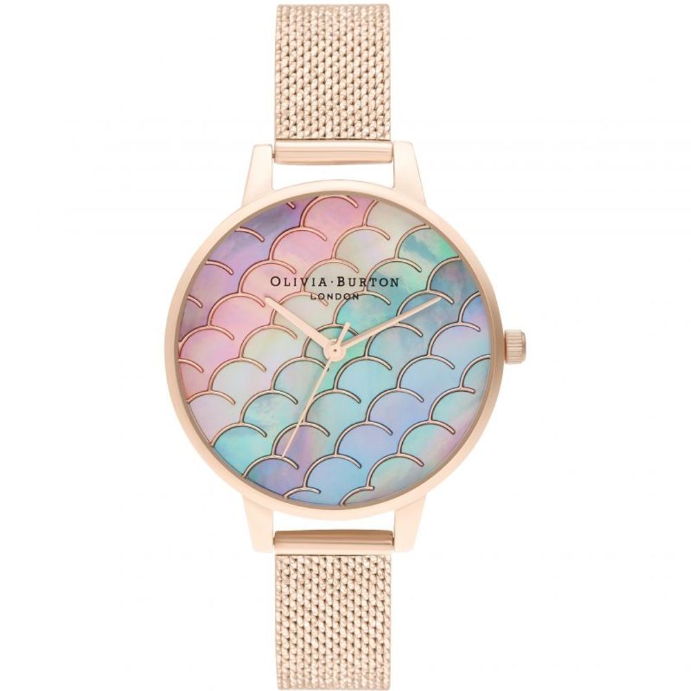 Multicolor Stainless Steel Dress Watch