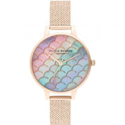 Multicolor Stainless Steel Dress Watch