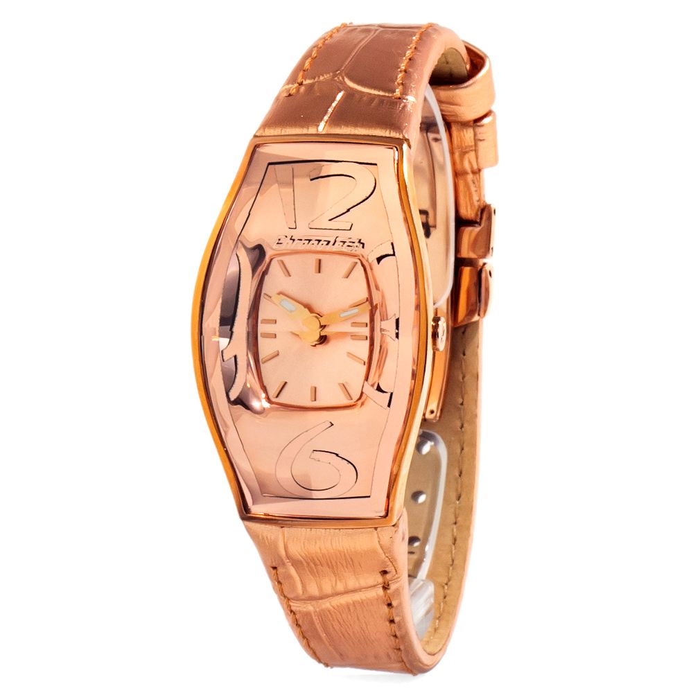 Multicolor Leather Dress Watch