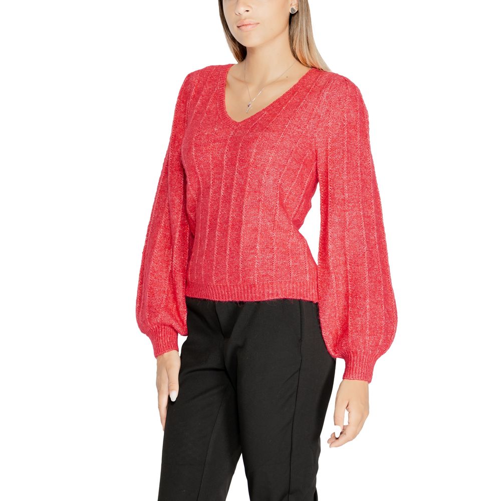 Pink Polyester Sweatshirt
