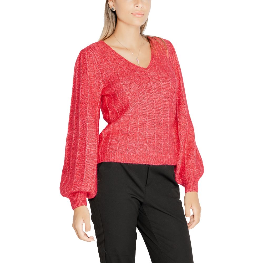 Pink Polyester Sweatshirt