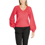 Pink Polyester Sweatshirt