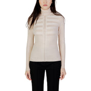 Pink Viscose Turtleneck