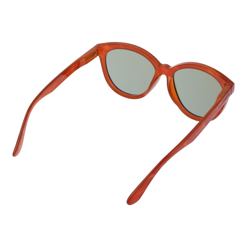 Orange Plastic Sunglasses